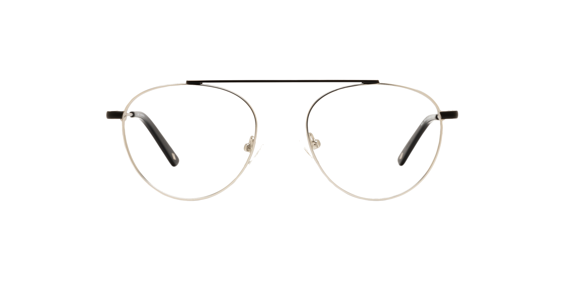 Clearly ATHY Semi Matte Silver Black, Size: