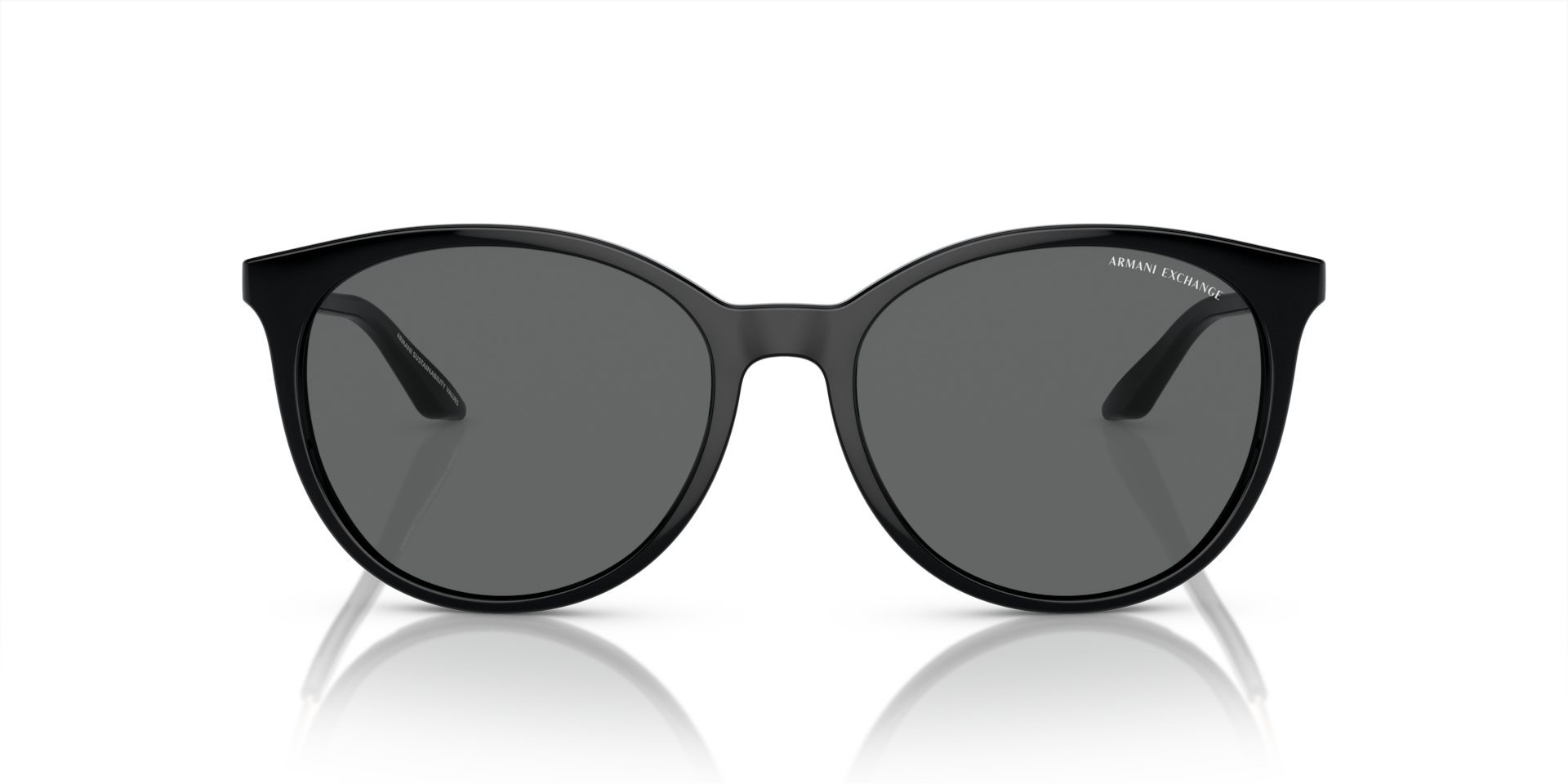 Armani Exchange AX4140SF Shiny Black, Size: L