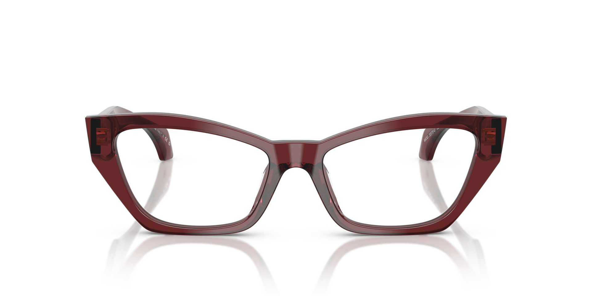 Versace VE3373U Transparent Bordeaux, Size: M