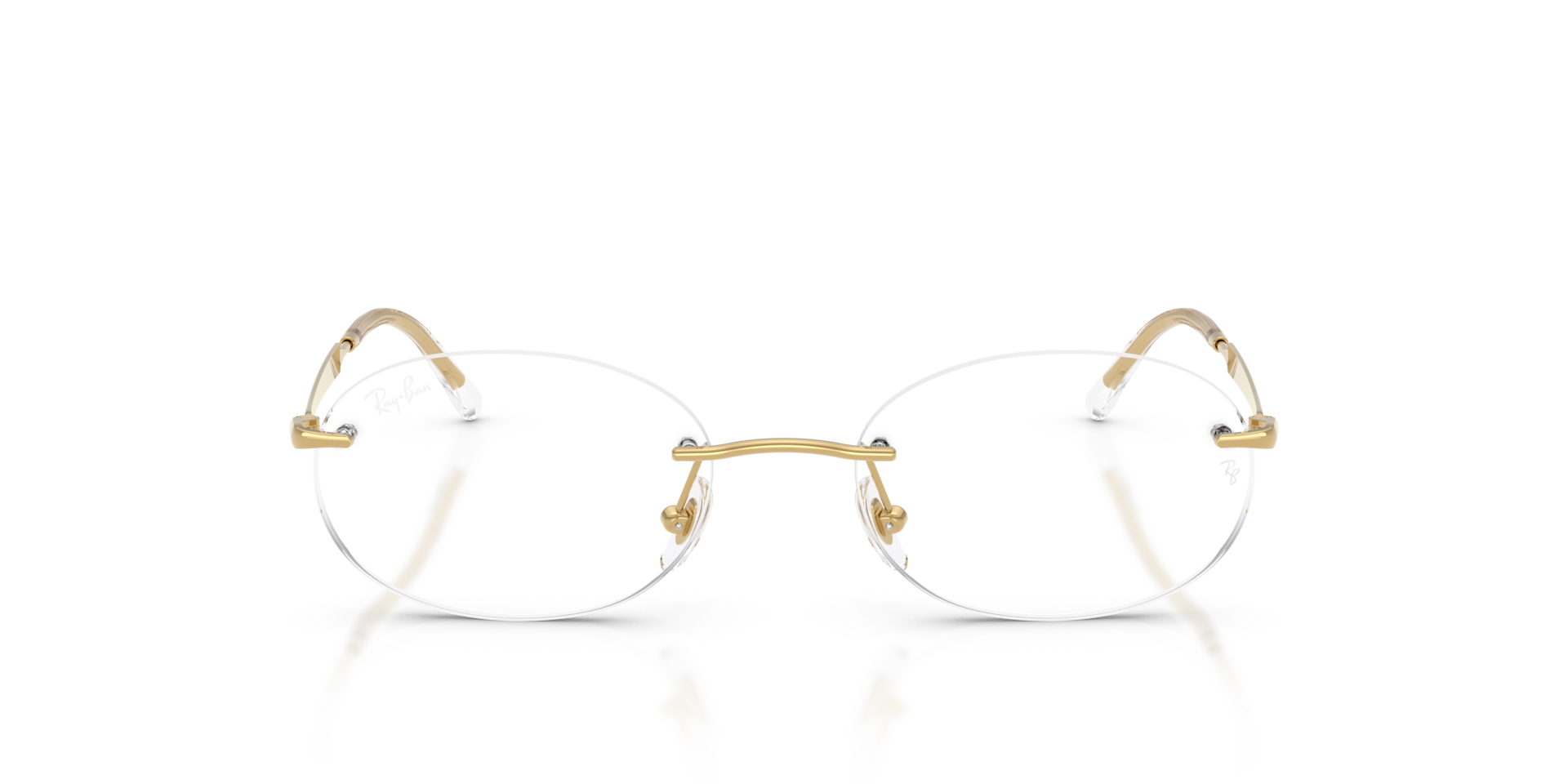 Ray-Ban RB3767V OPTICS Arista Gold, Size: XS