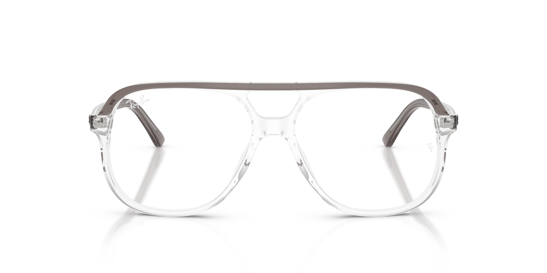 Ray-Ban RB5698 BILL OPTICS Grey Transparent, Size: S
