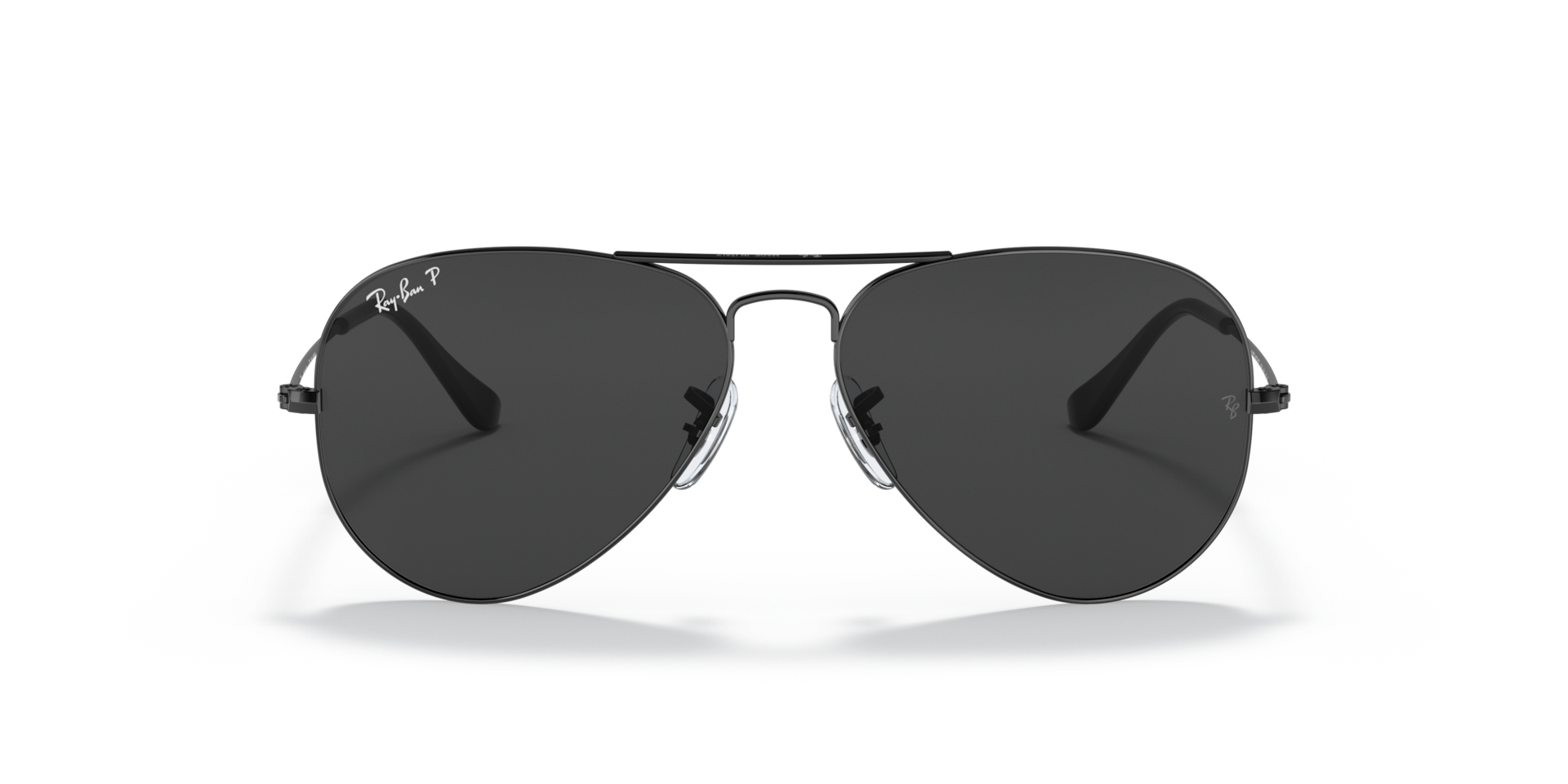 Ray-Ban RB3025 AVIATOR TOTAL BLACK, Size: XL