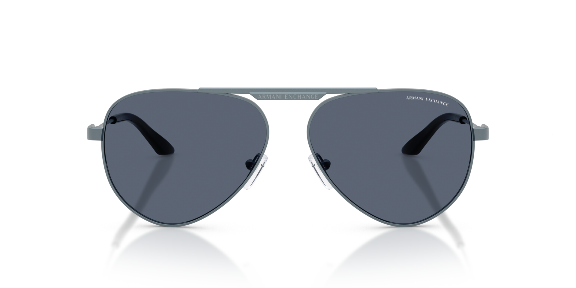 Armani Exchange AX2060S Metalised Matt Blue, Size: L