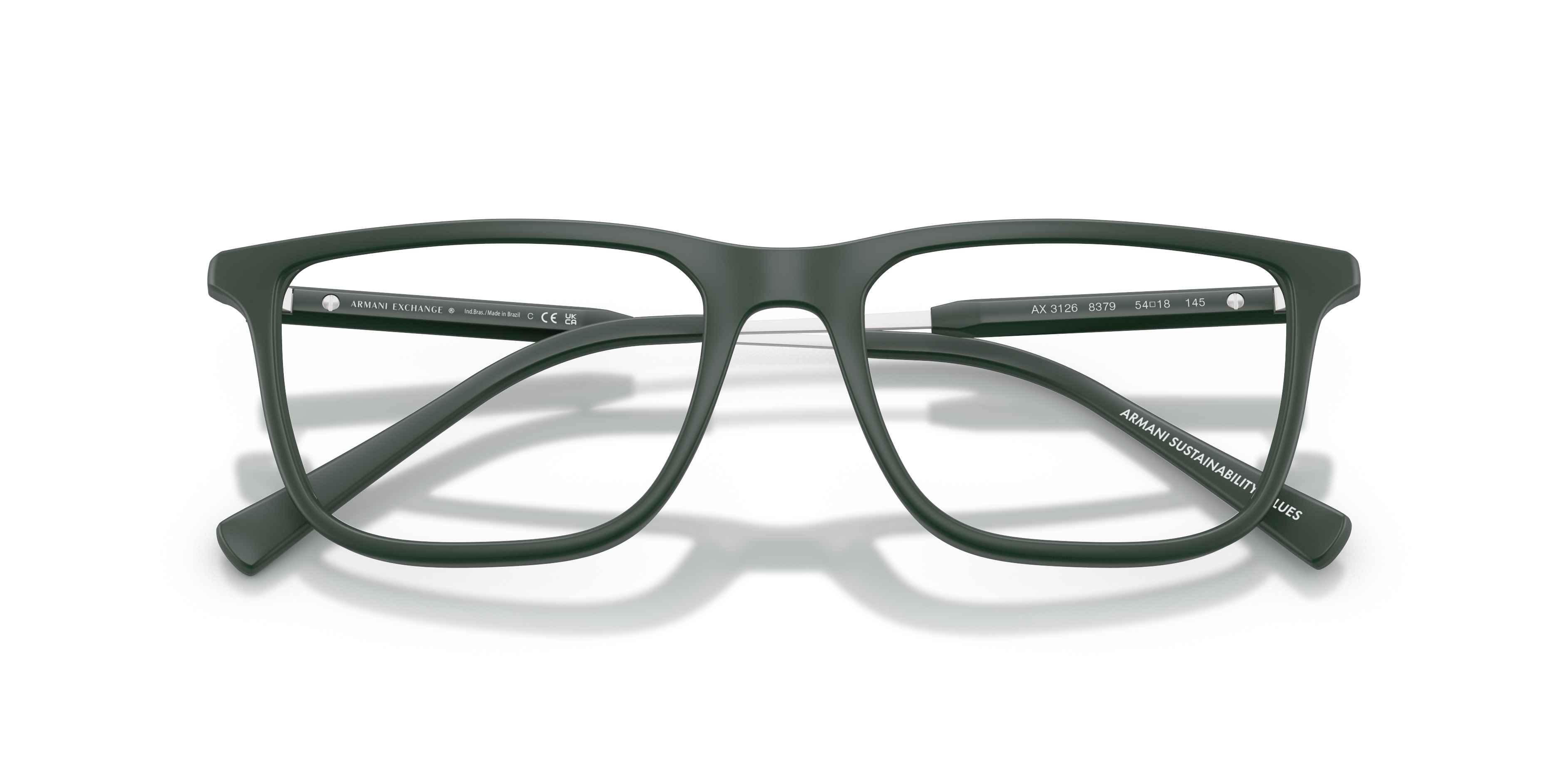 Armani Exchange AX3126 Glasses | Clearly