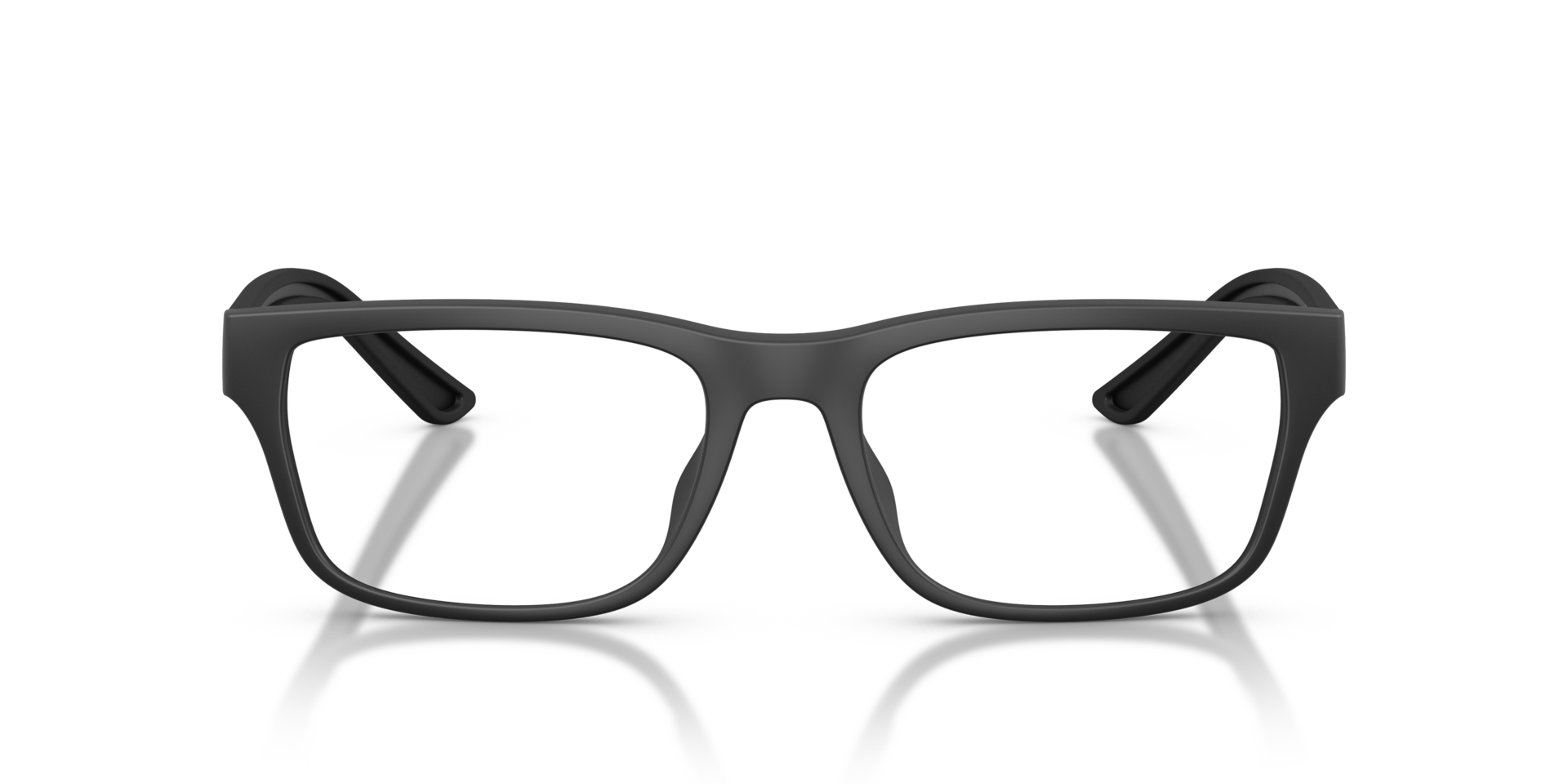 Emporio Armani EA3276U Rubberized Matte Black, Size: L