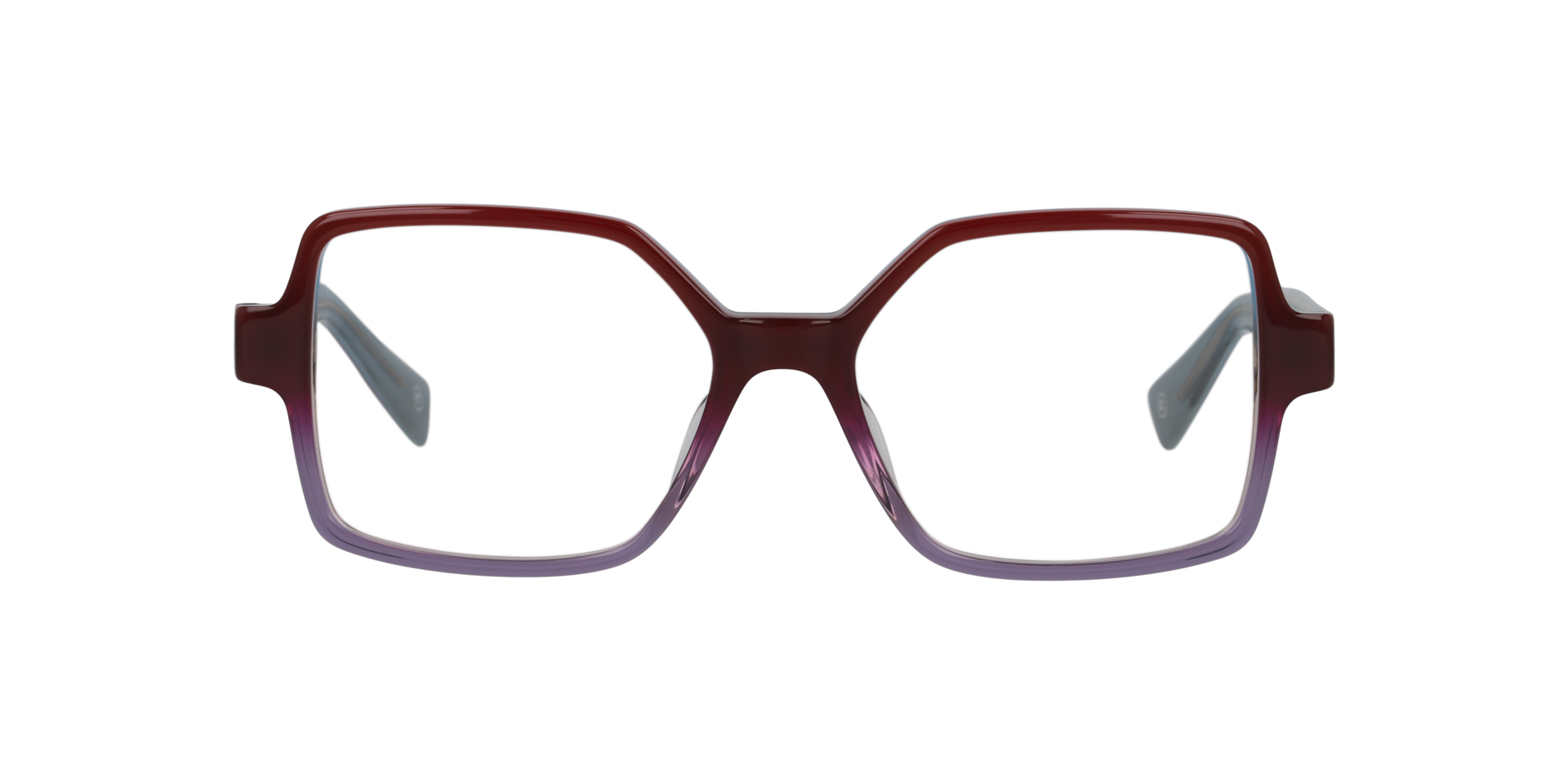 Clearly ACUTE Red On Purple, Size: M