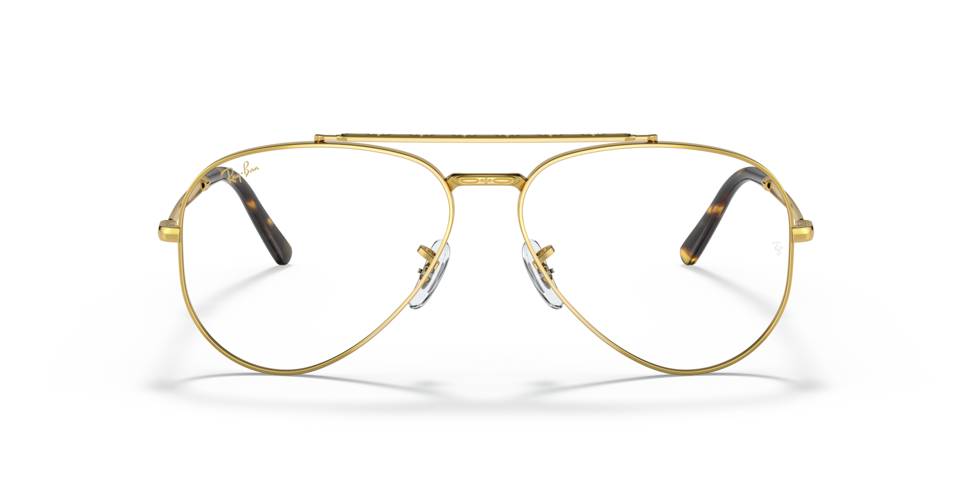 Ray-Ban RB3625V NEW AVIATOR OPTICS Gold, Size: M