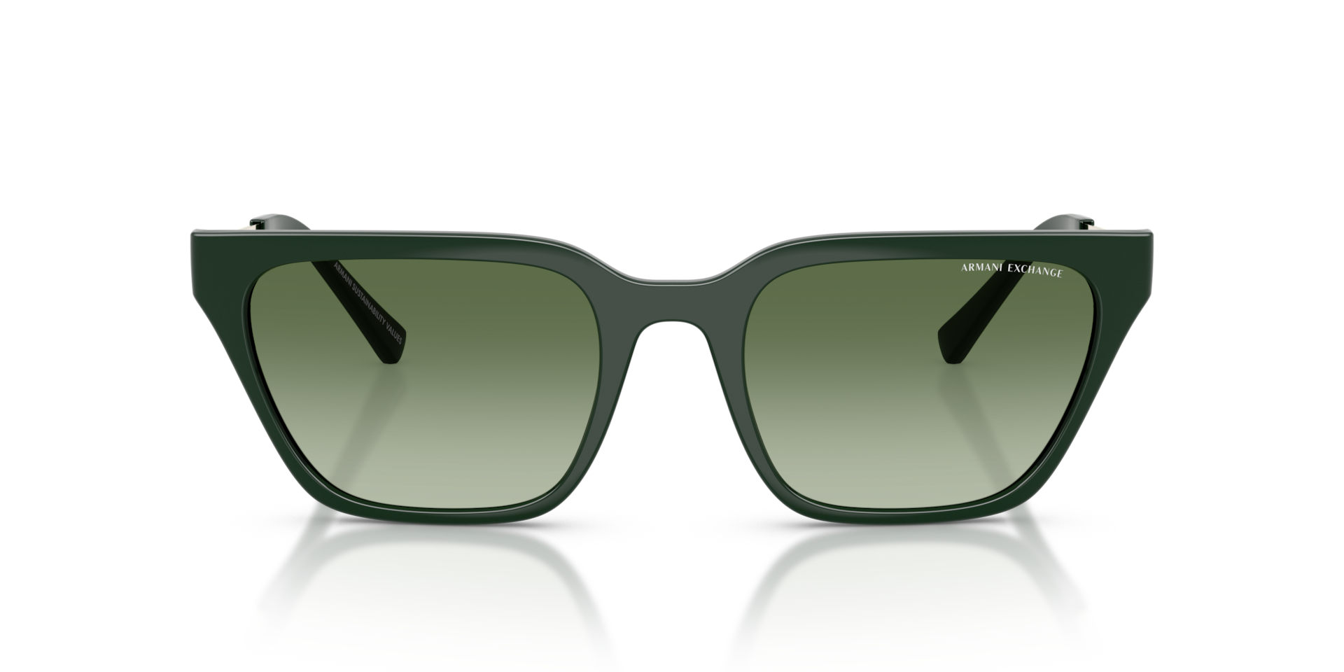 Armani Exchange AX4158S Shiny Green, Size: M