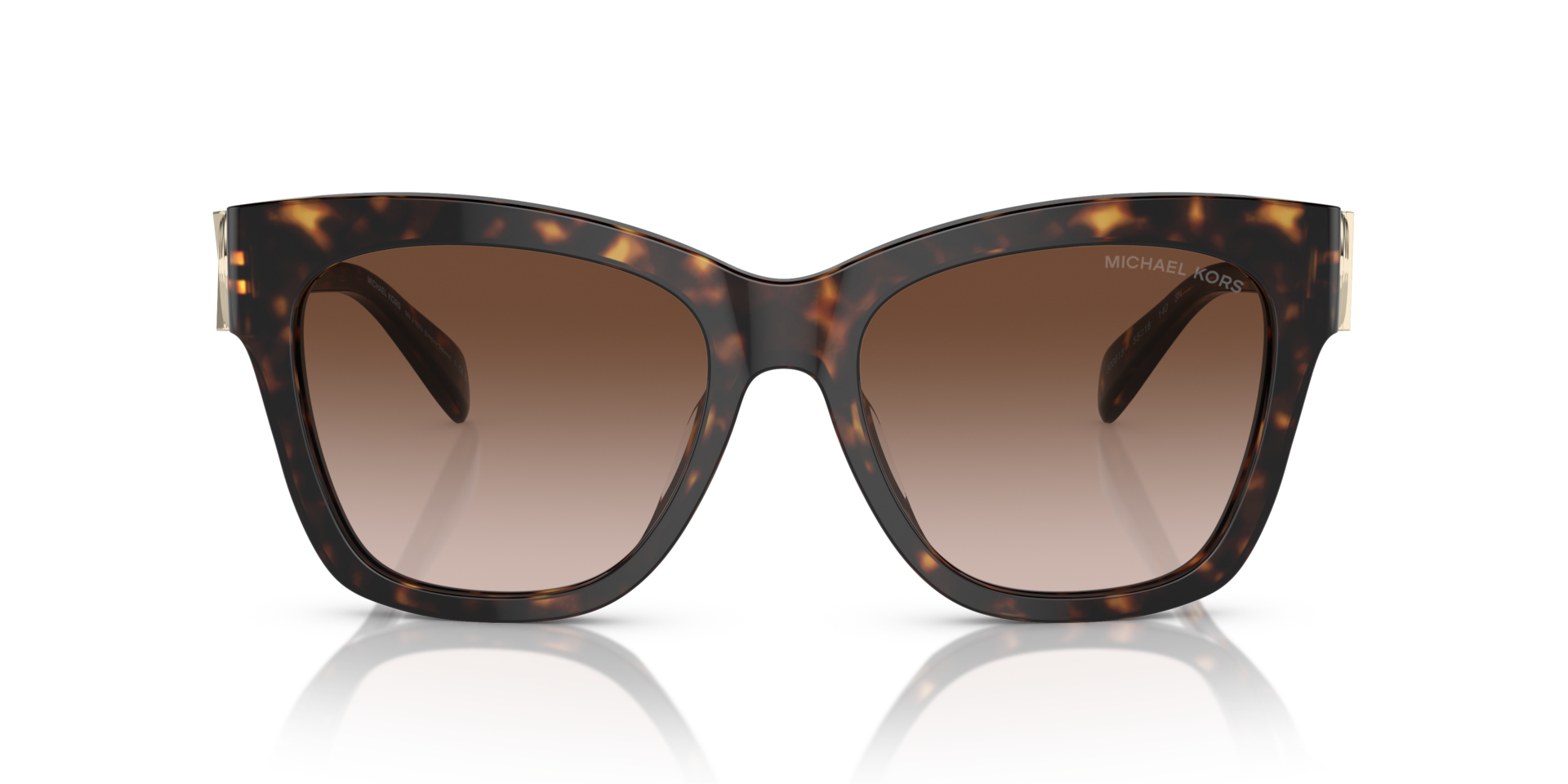 Michael Kors MK2182U EMPIRE SQUARE Dark Tortoise, Size: L