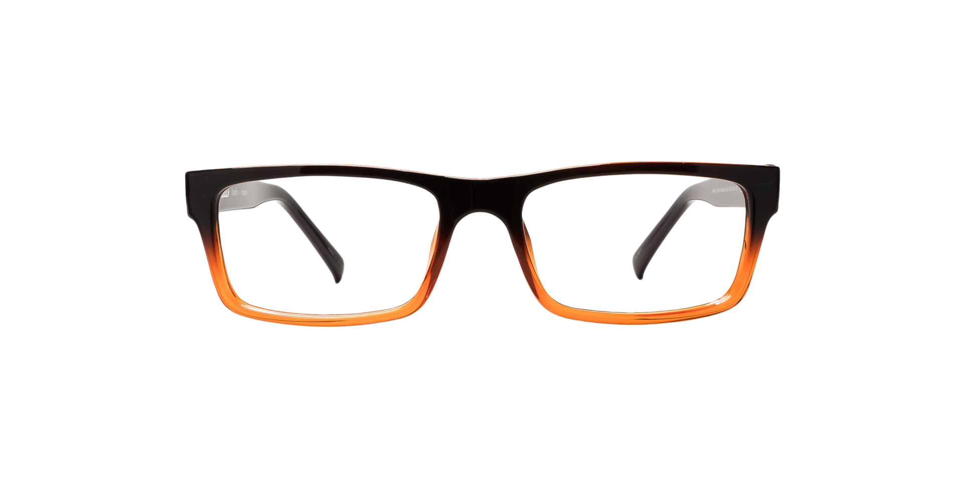 Clearly SMOKY FALLS Orange Fade, Size: L