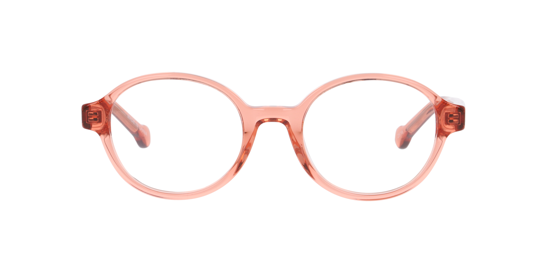 Clearly THE ROUNDIES Transparent Pink, Size: XS