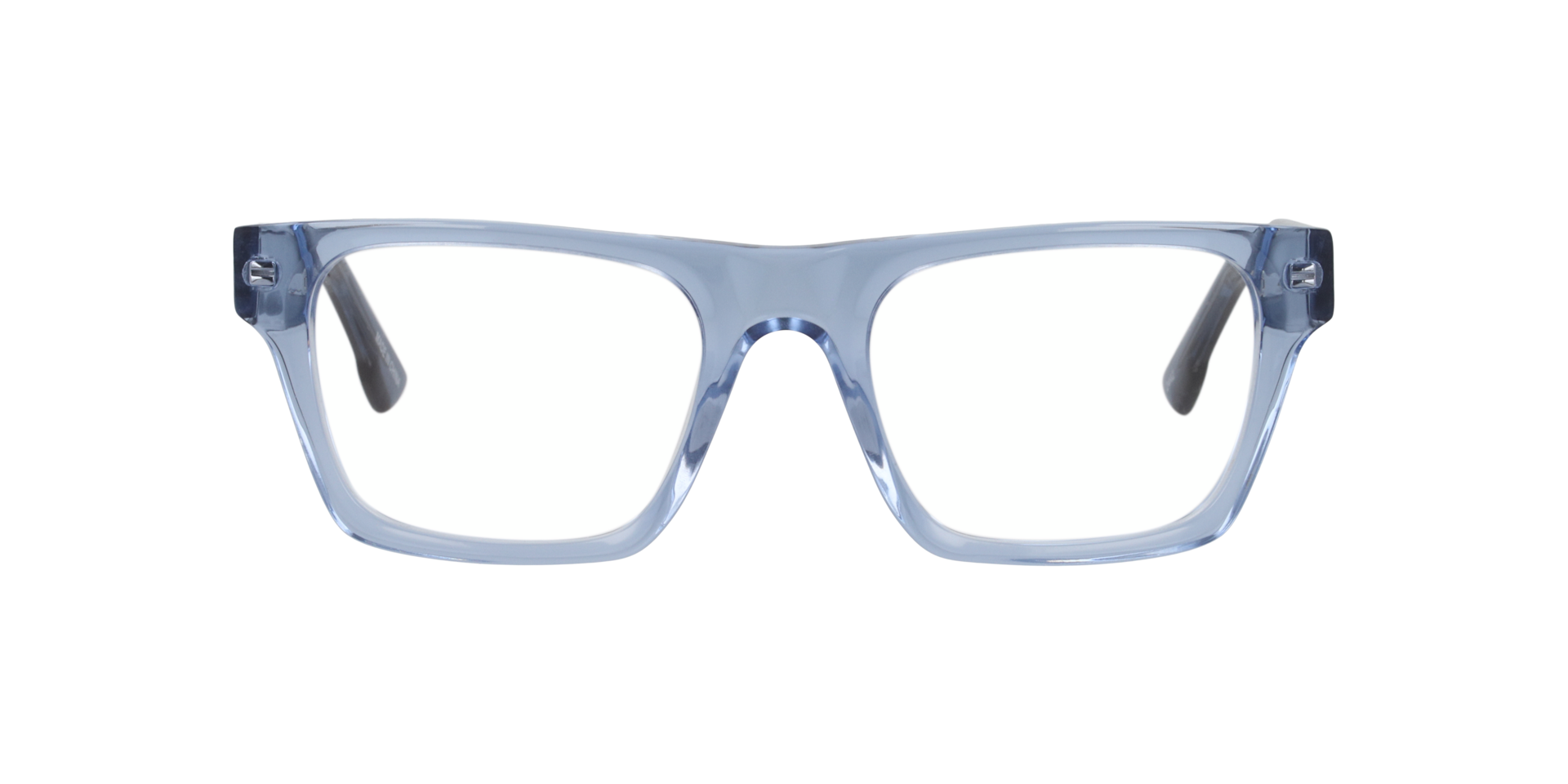 Clearly BURST Transparent Blue, Size: M