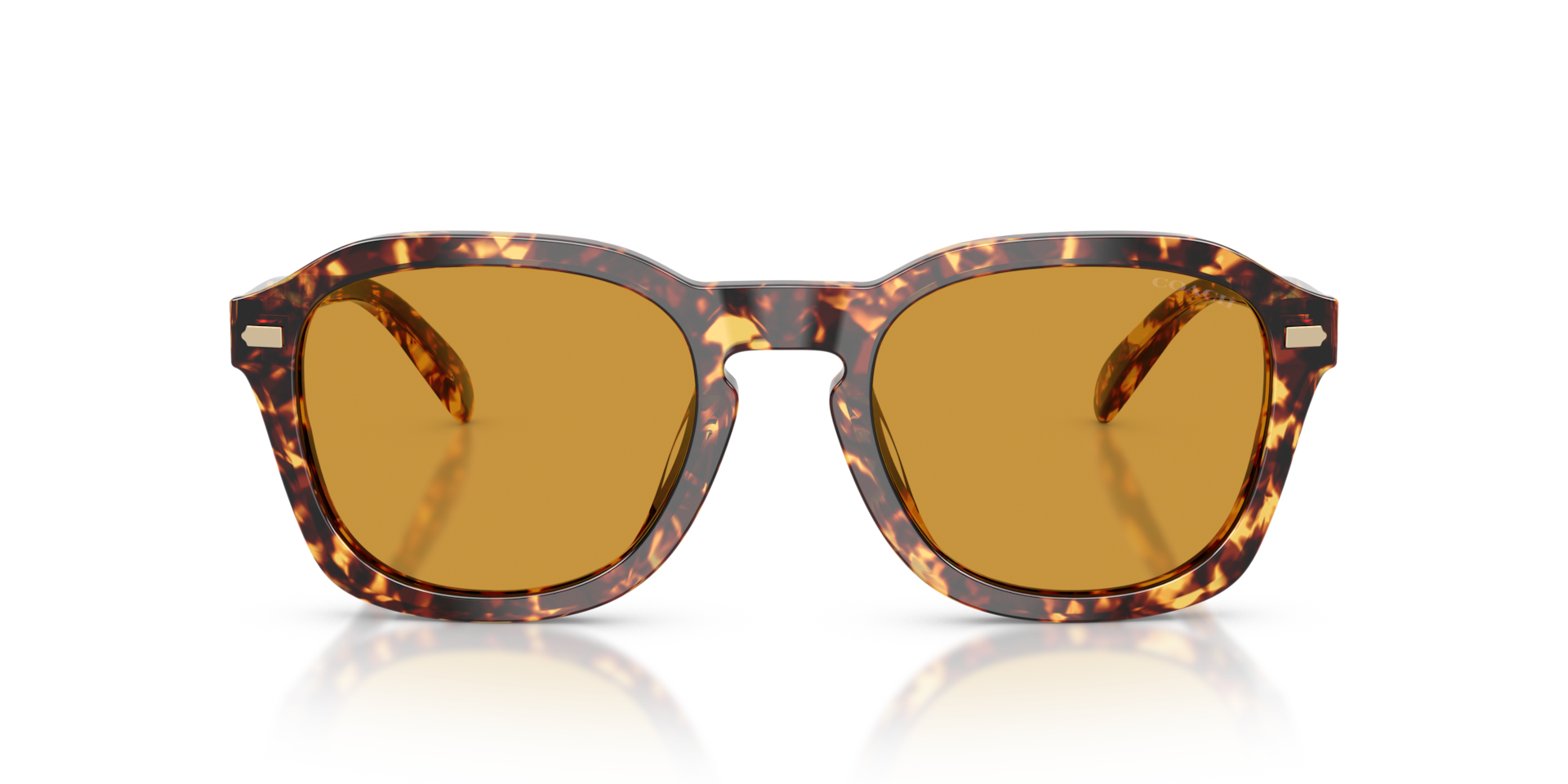 Coach HC8467U CFU14 Tortoise Mustard, Size: M