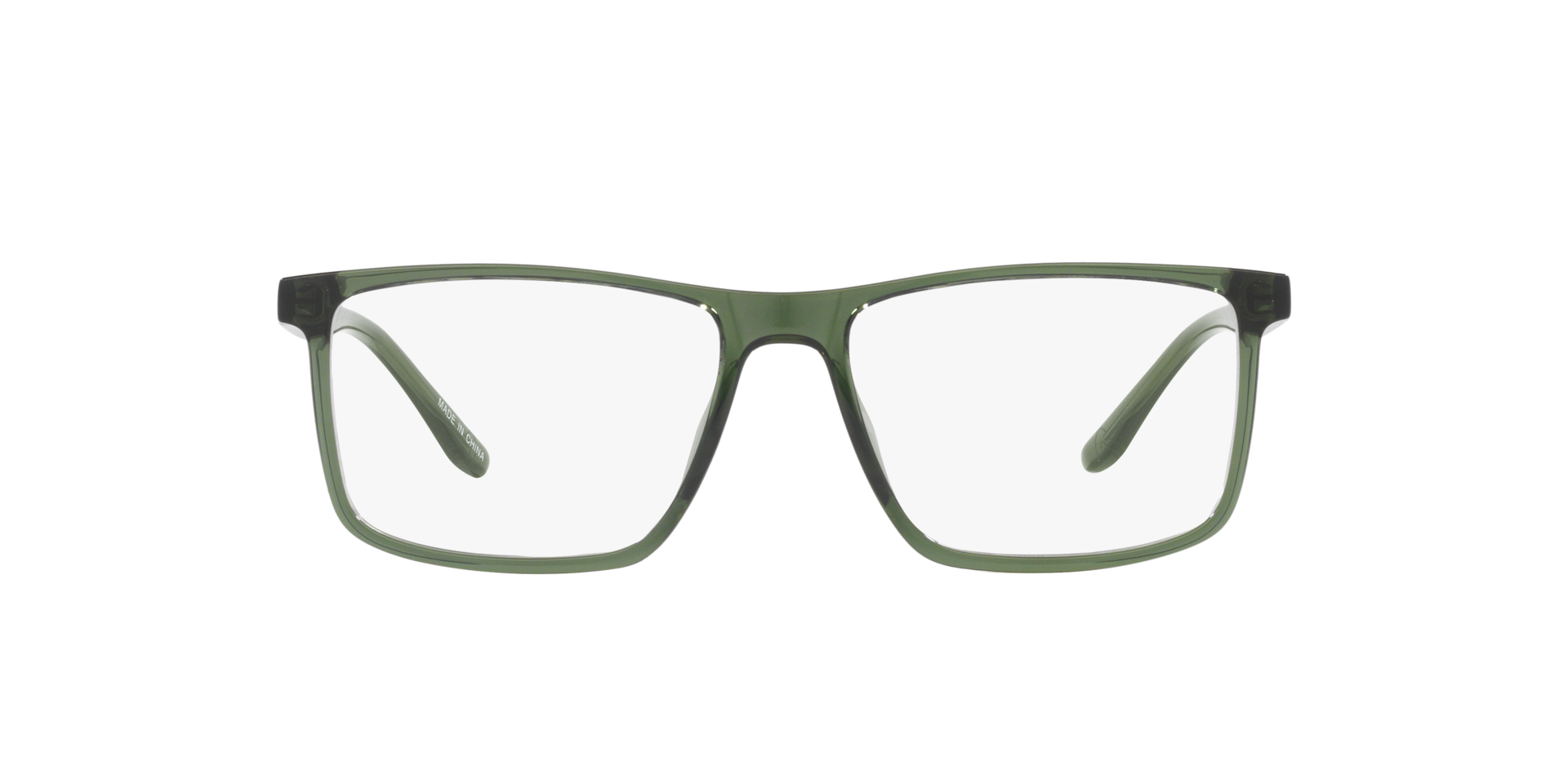 Clearly MISSINIPE Crystal Dark Green, Size: S
