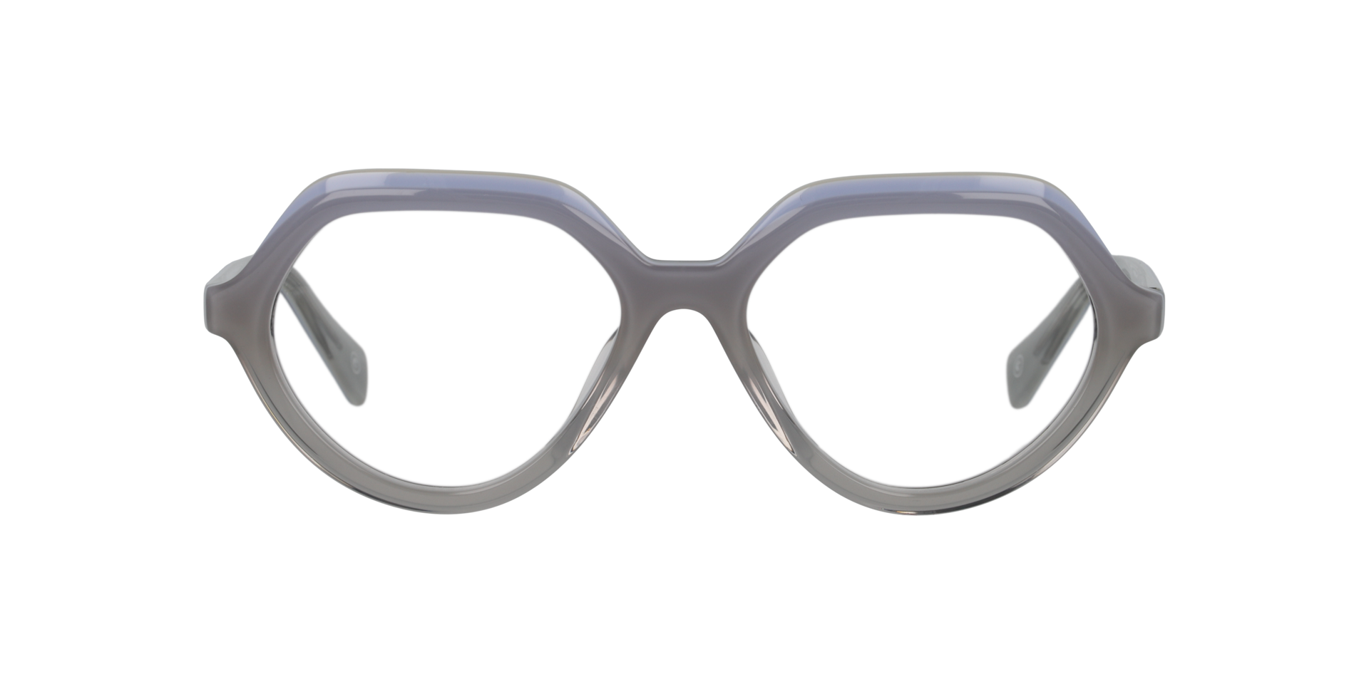 Clearly SUPERSENSORY Milky Grey On Crystal Grey, Size: M