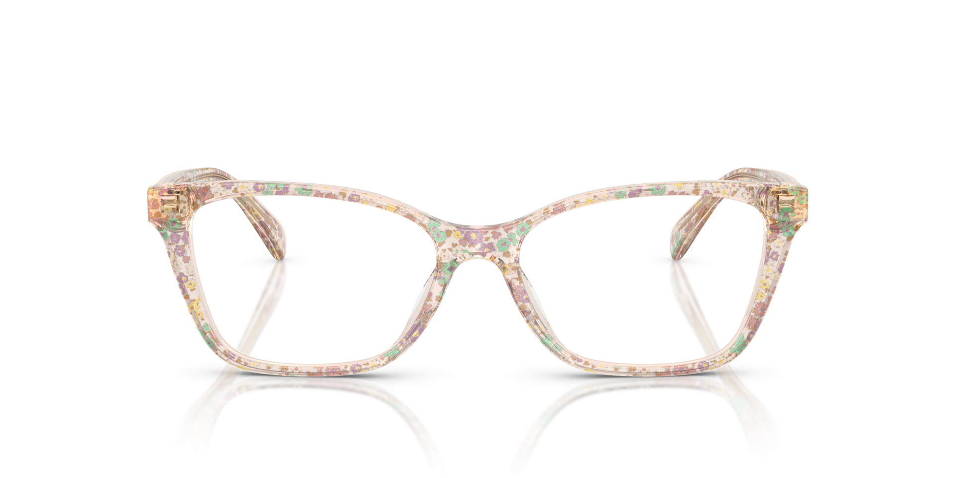Coach HC6248U Transparent Floral Field, Size: S