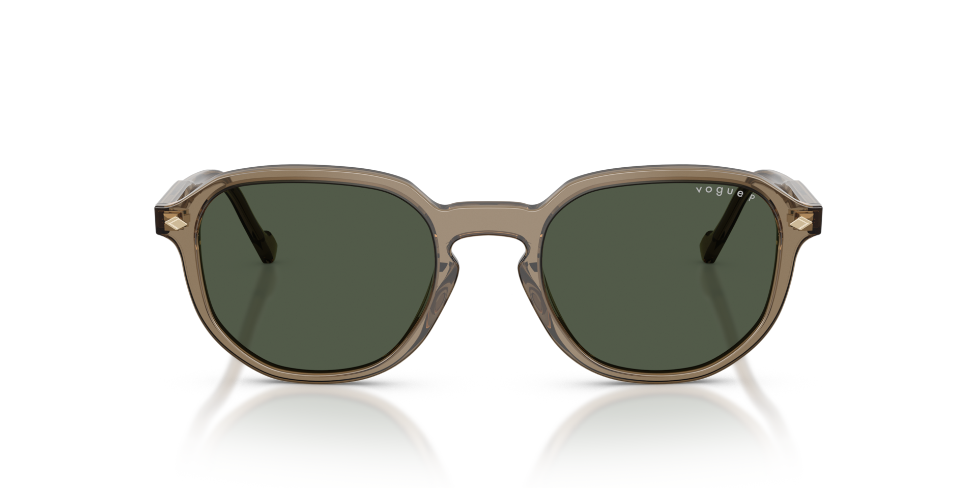 Vogue Eyewear VO5707S Transparent Brown Heart, Size: S