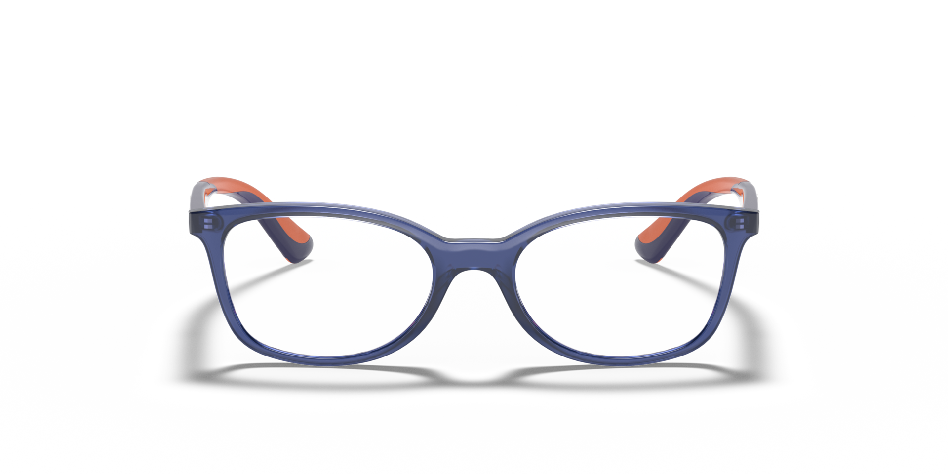 Ray-Ban RB1586 OPTICS KIDS Transparent Blue, Size: S