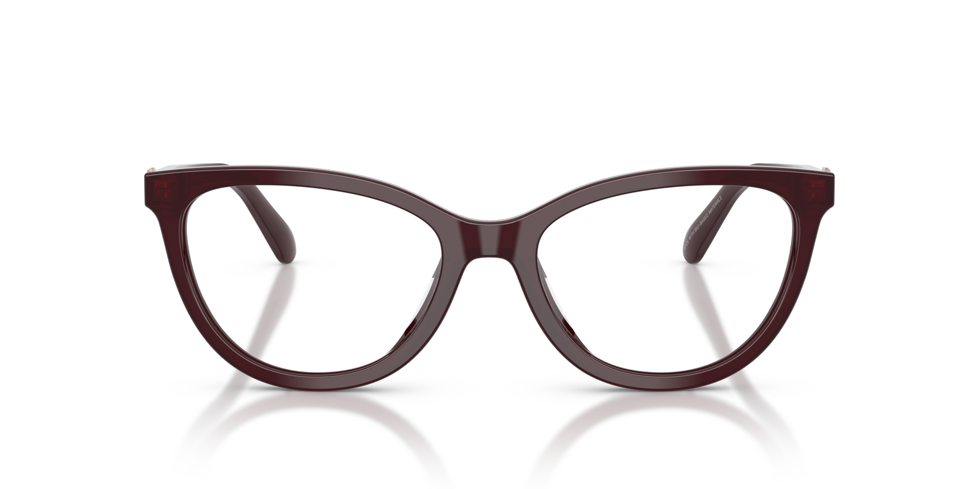 Coach HC6304U Transparent Dark Cherry, Size: M