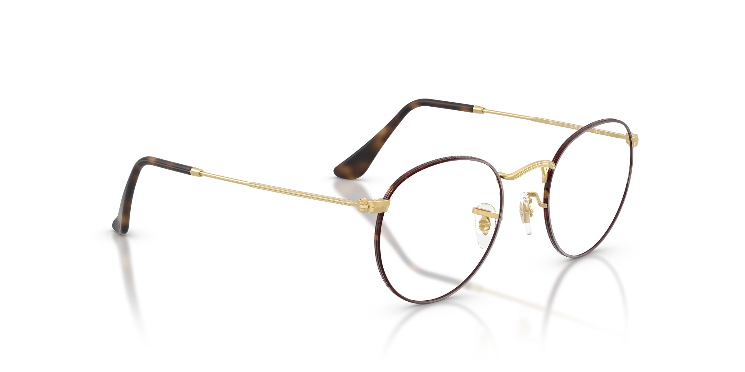 Ray-Ban Glasses RB3447V ROUND METAL OPTICS