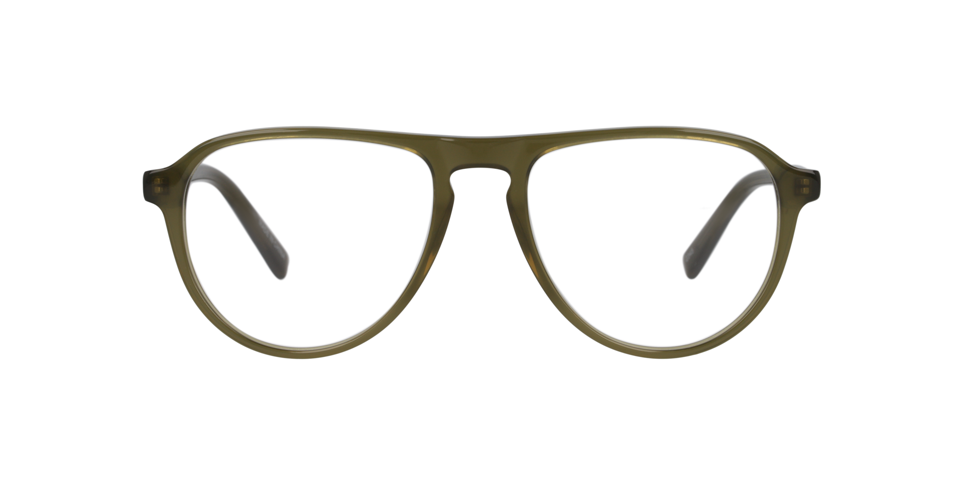 Clearly MELANITE Milky Olive, Size: L