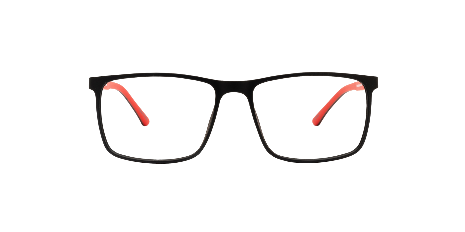 Clearly WINKLER Matte Black Red, Size: M
