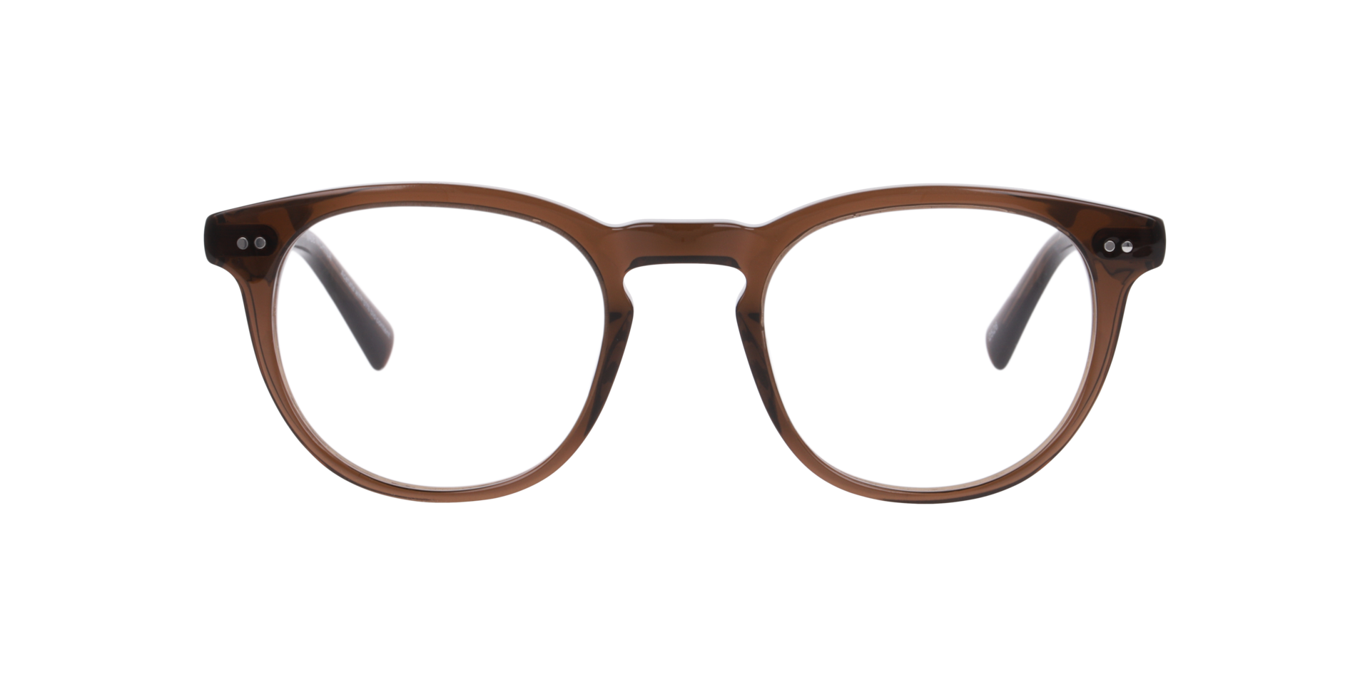 Clearly ASPEN Transparent Dark Brown, Size: S