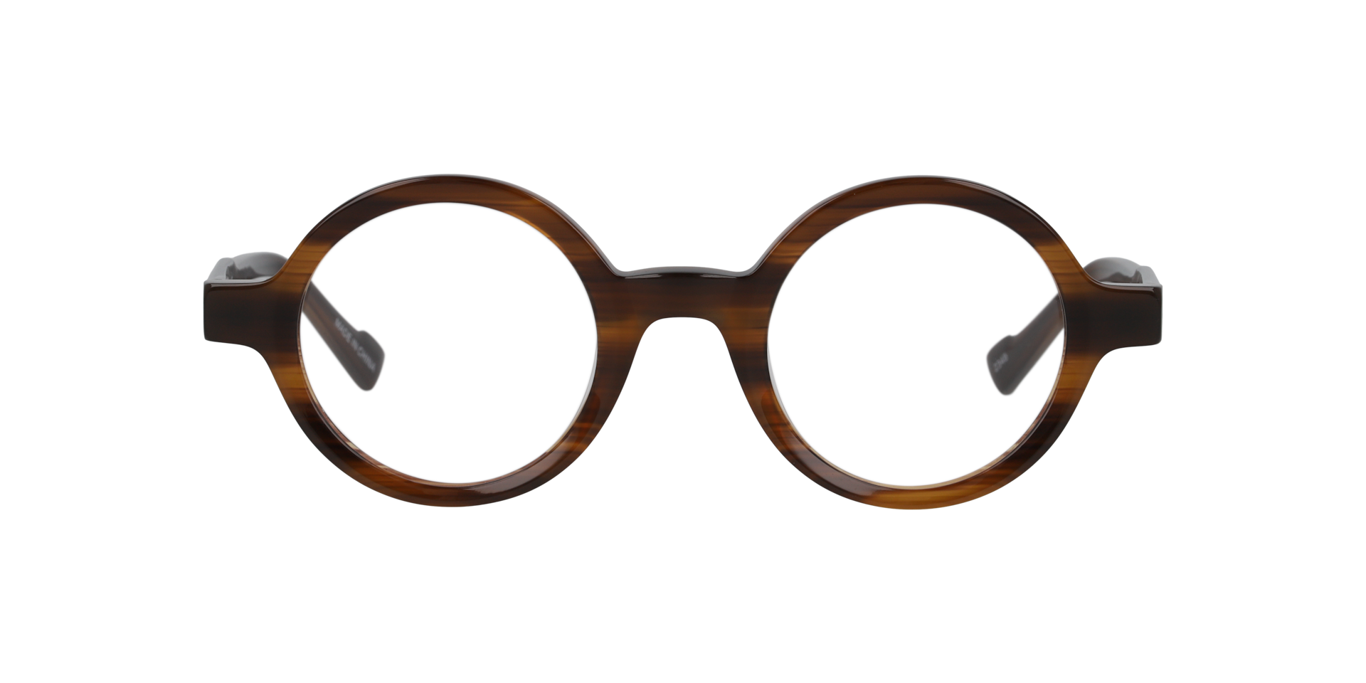 Clearly CHLORITE Horn Brown, Size: M