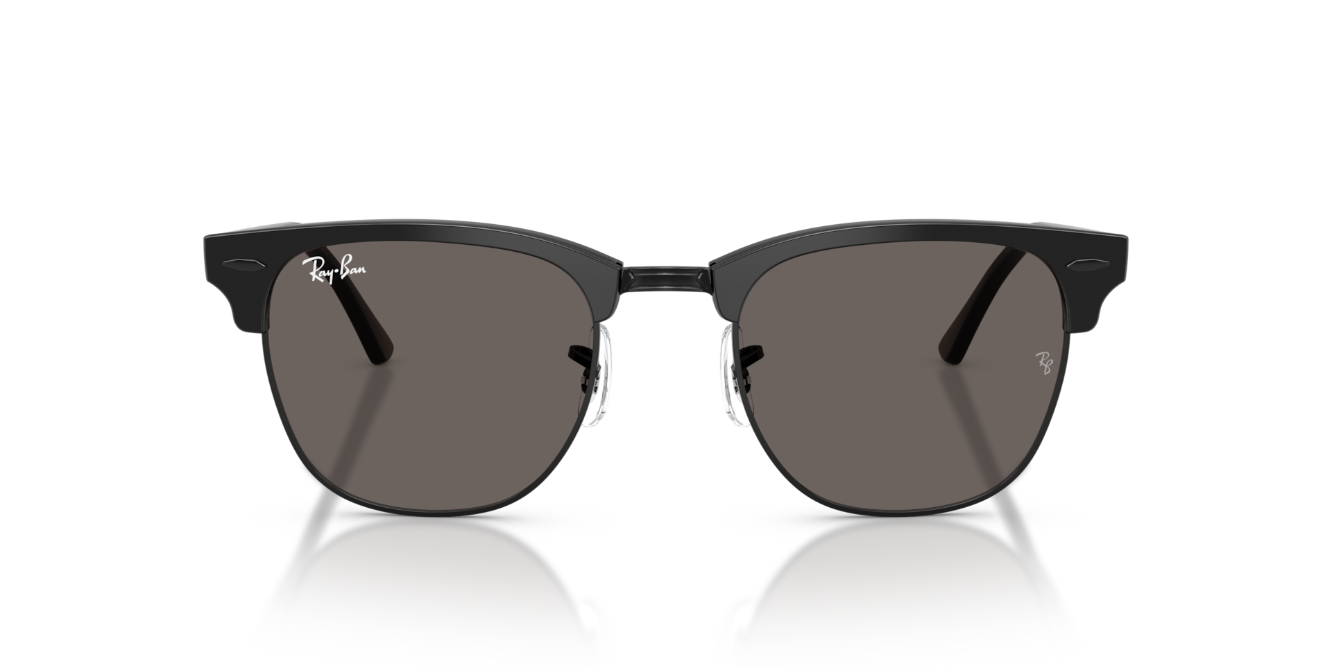 Ray-Ban RB3016F CLUBMASTER CLASSIC Black, Size: XL