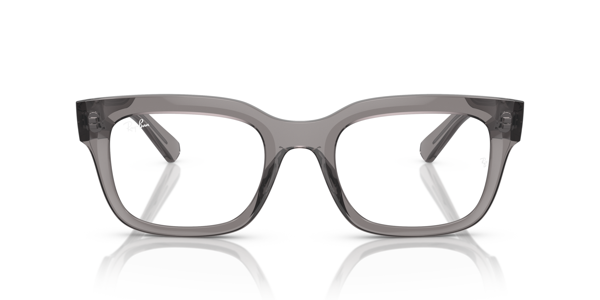 Ray-Ban RB7217 CHAD OPTICS BIO-BASED Transparent Grey, Size: L