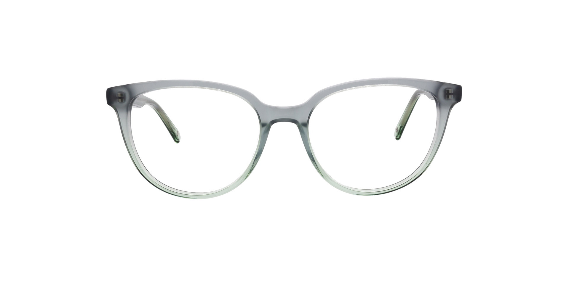 Clearly BECRUX Shiny Gradient Grey Green, Size: XS
