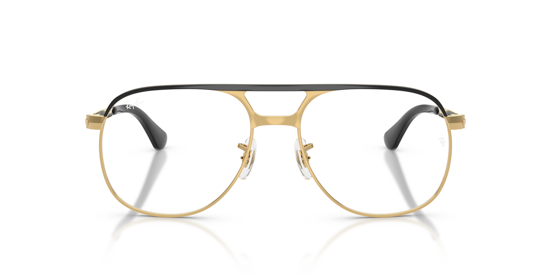 Ray-Ban RB3793V BILL MAX OPTICS Black On Gold, Size: M
