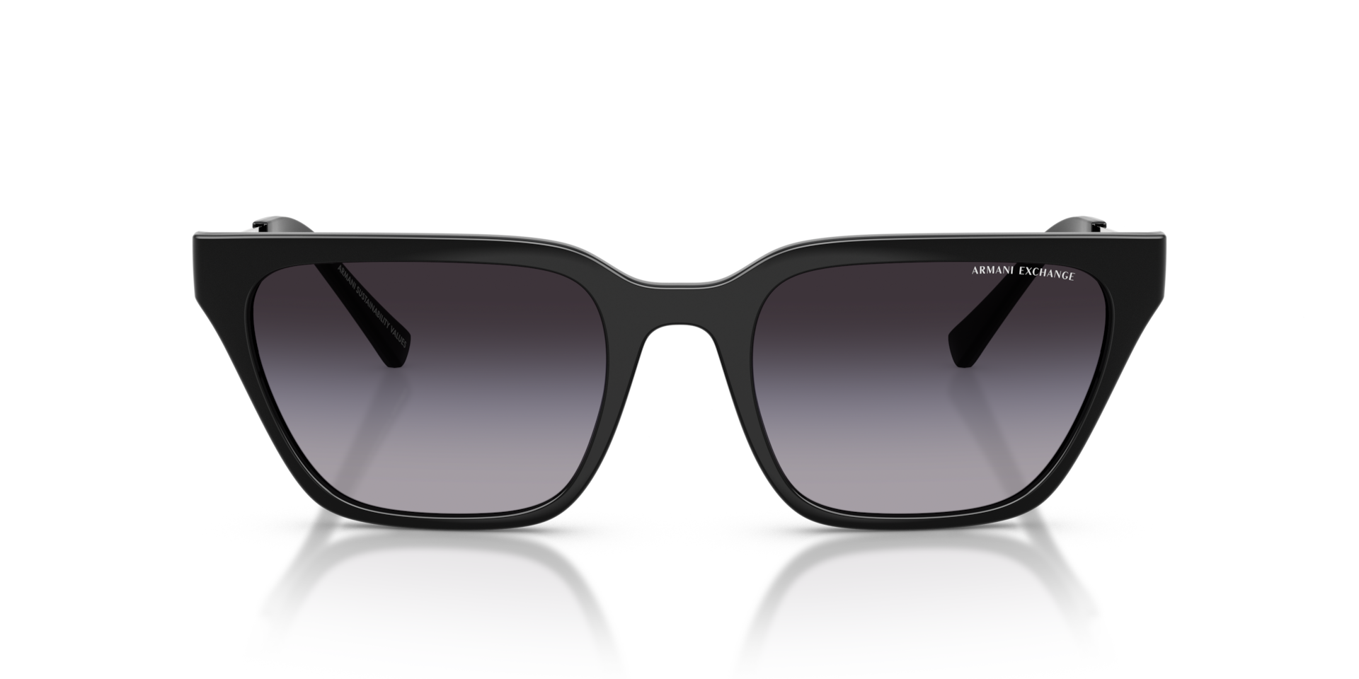 Armani Exchange AX4158S Shiny Black, Size: M