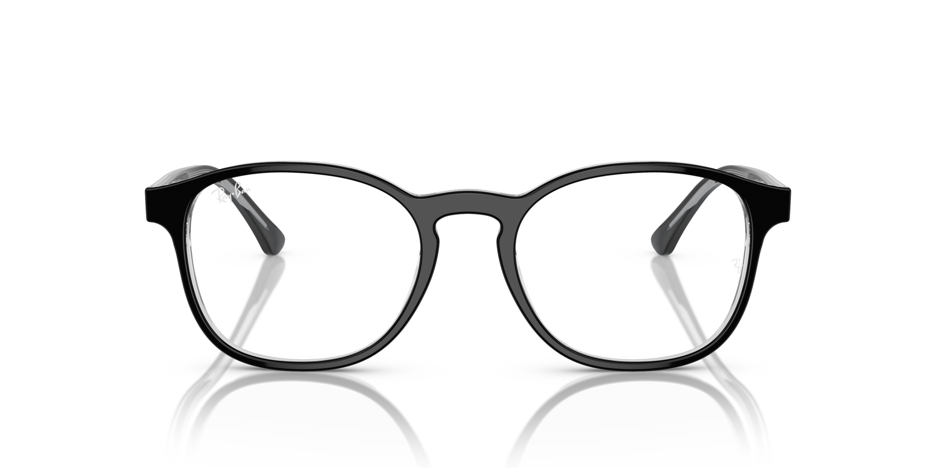 Ray-Ban RB5417 OPTICS Black On Transparent, Size: S