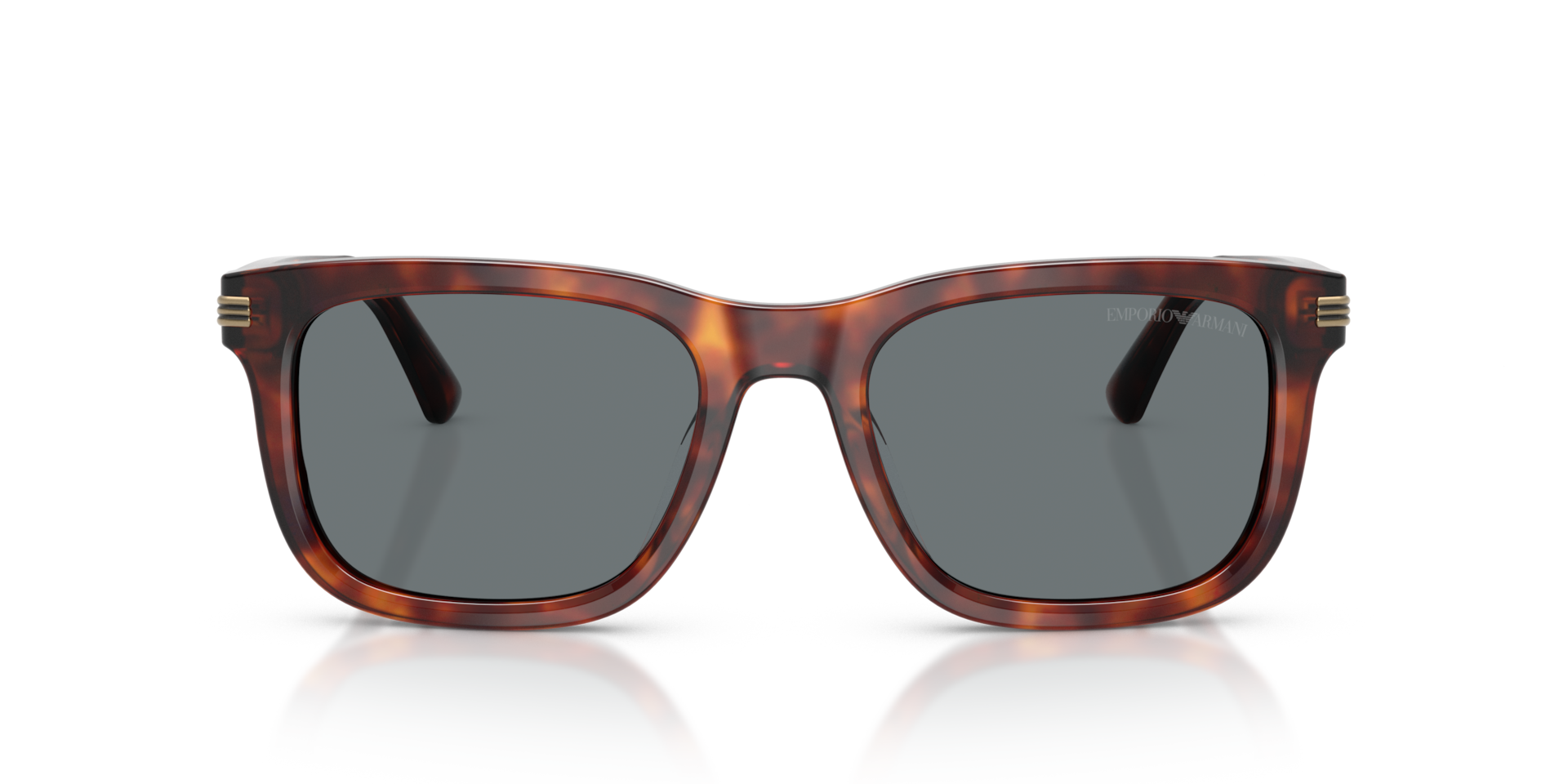 Emporio Armani EA4282U Shiny Havana Red, Size: L