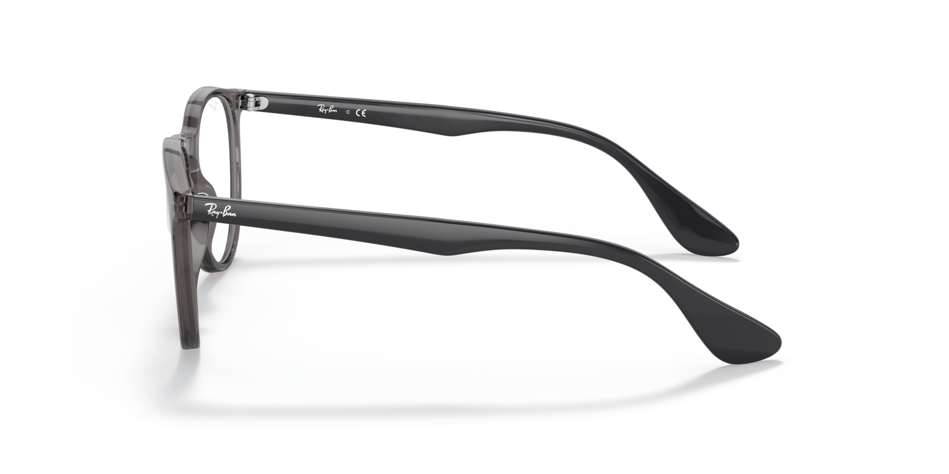 Ray-Ban RB7046 ERIKA OPTICS Transparent Grey, Size: S