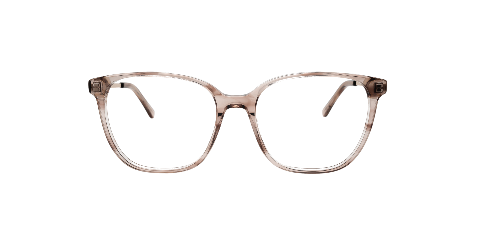 Clearly HEGEMONE Crystal Nude Horn, Size: XS