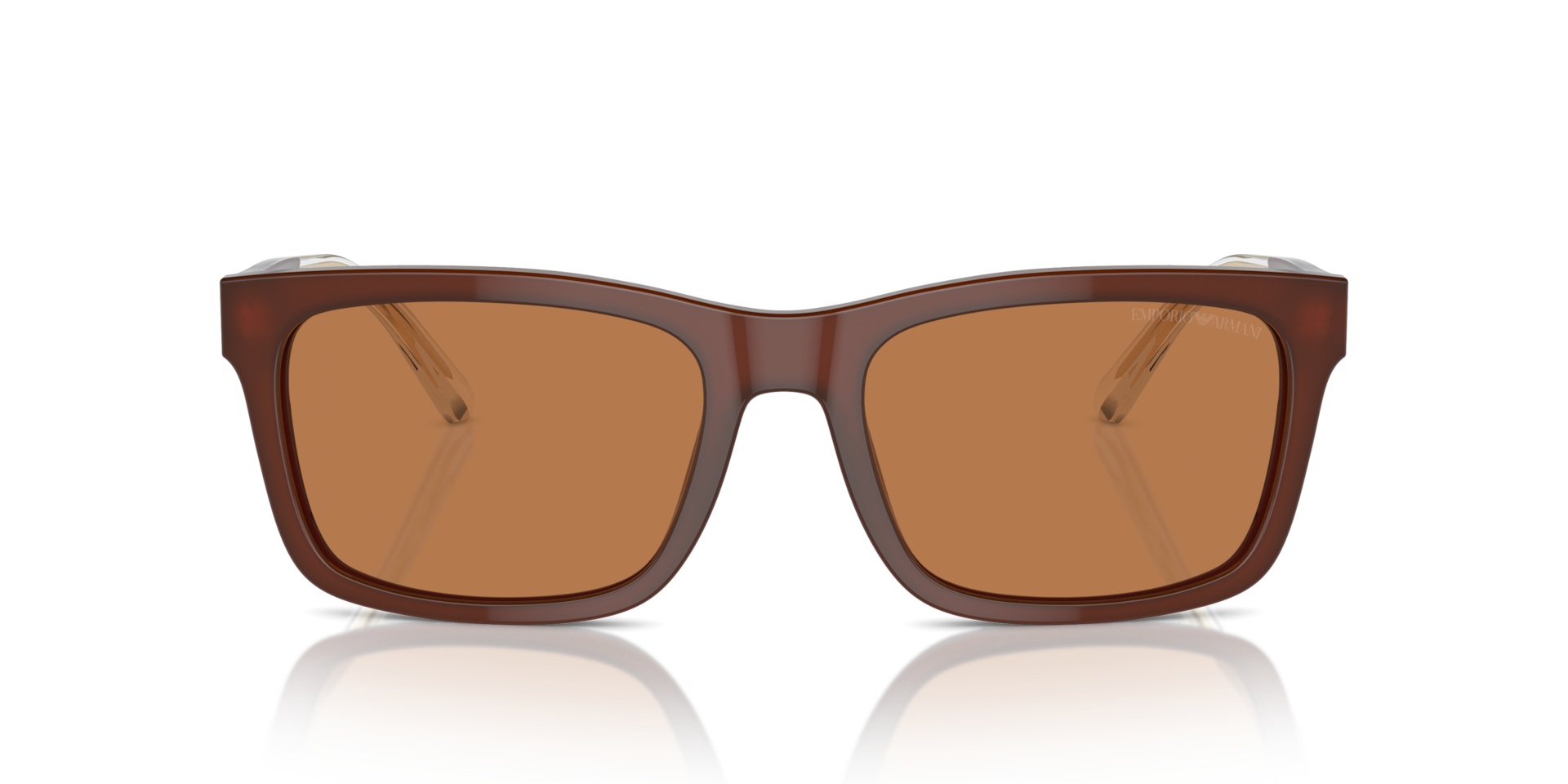 Emporio Armani EA4224 Shiny Opaline Brown, Size: L