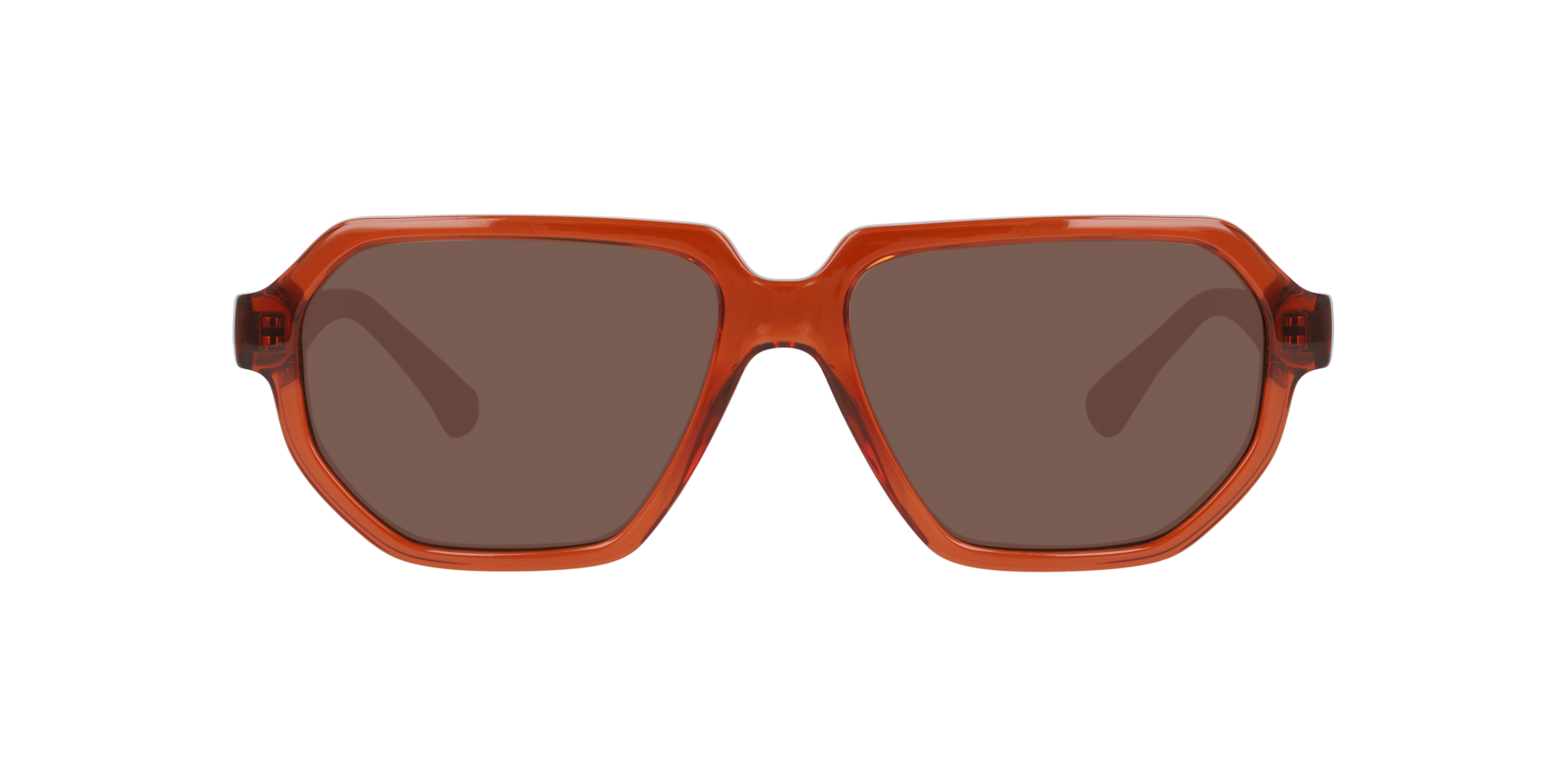 Clearly BEACH Translucent Dark Orange, Size: XL