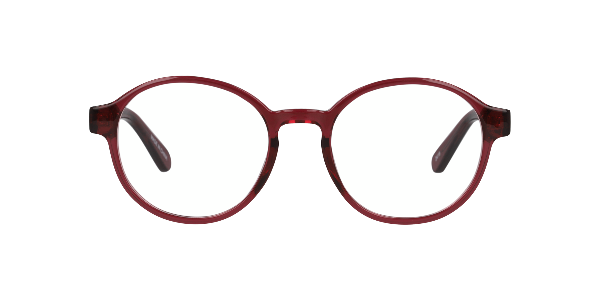 Clearly DUCKLING Translucent Burgundy, Size: XS