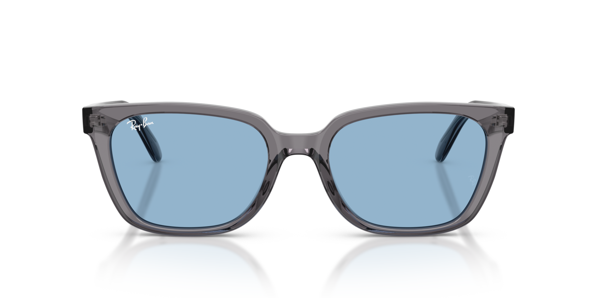 Ray-Ban RB2243D Transparent Grey, Size: L