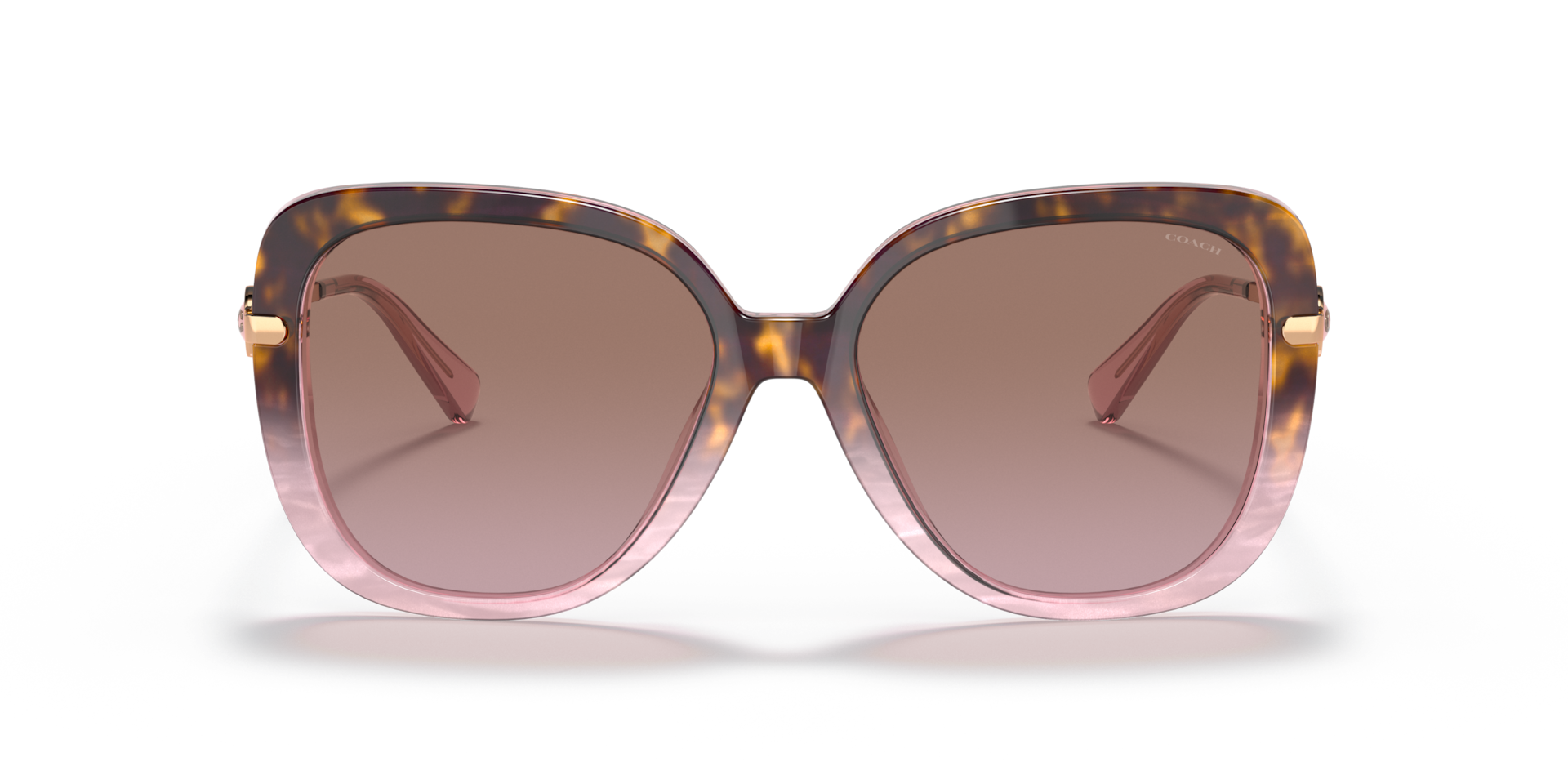 Coach HC8320 C6180 Rose Tortoise Gradient, Size: XL