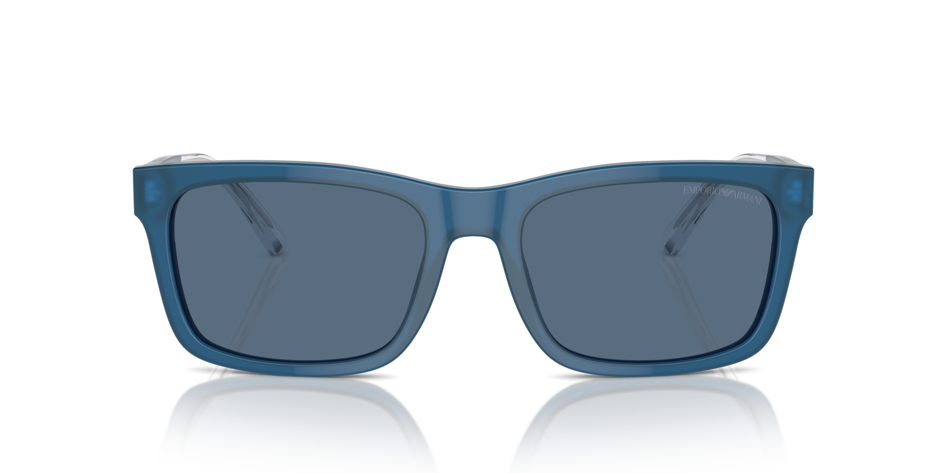 Emporio Armani EA4224 Shiny Opaline Blue, Size: L
