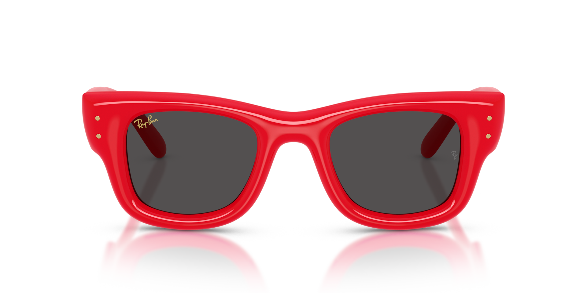 Ray-Ban RB4940 WAYFARER PUFFER Red, Size: M