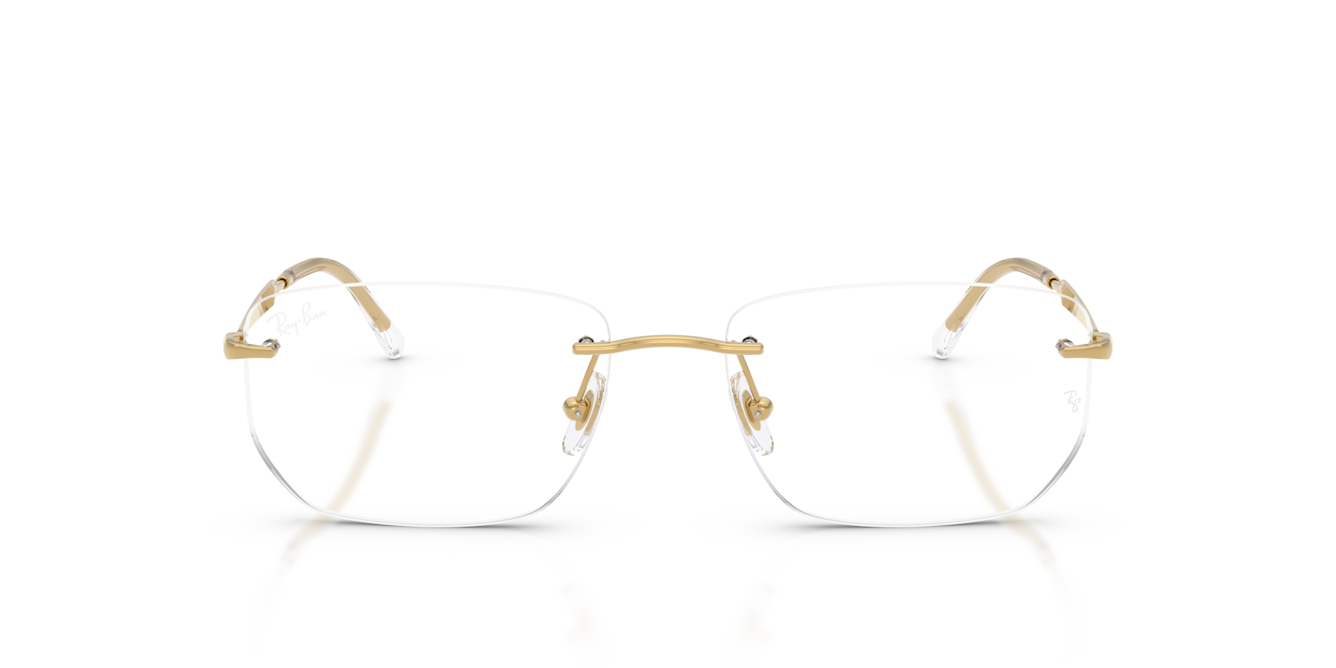 Ray-Ban RB3768V OPTICS Arista Gold, Size: S