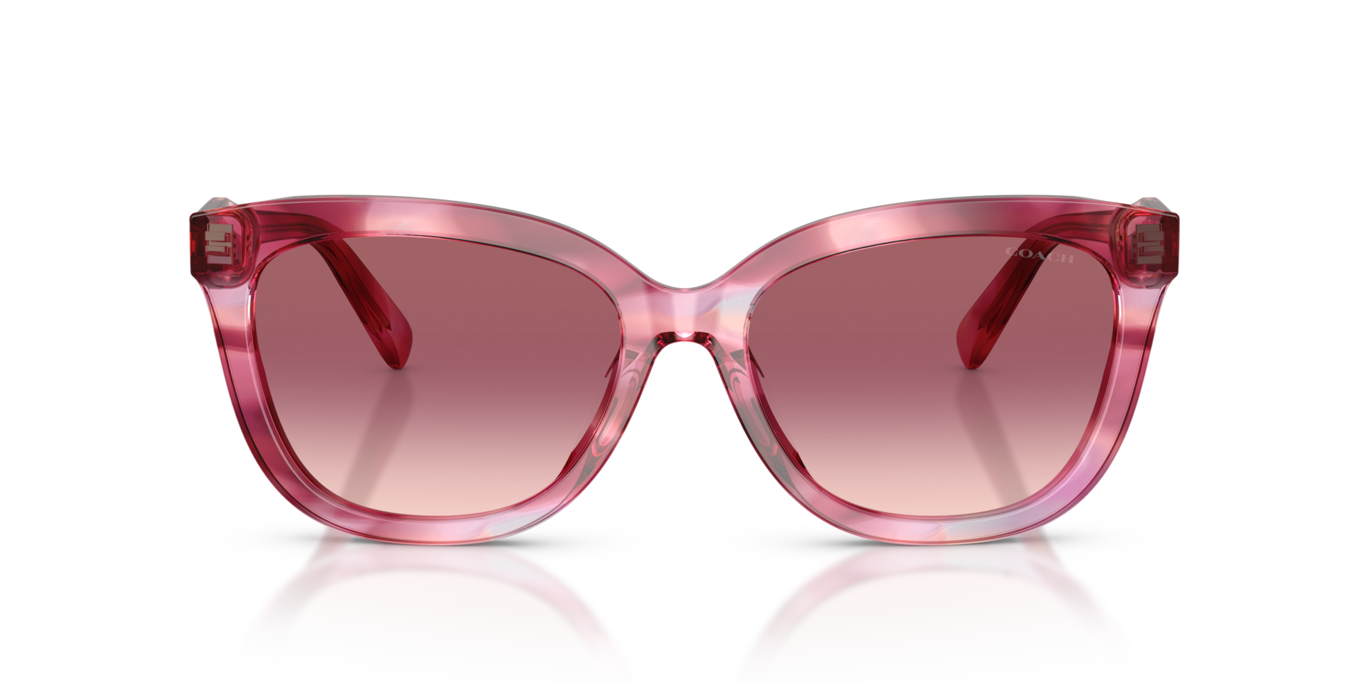 Coach HC8453U CDP53 Purple Cosmo Tortoise, Size: L