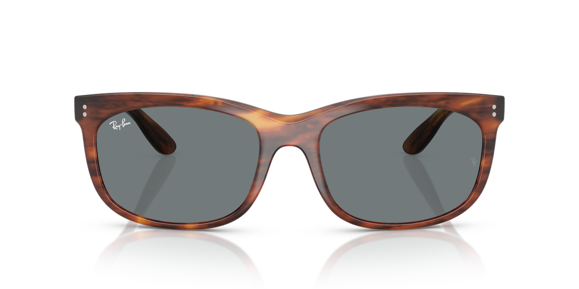 Ray-Ban RB2389 BALORETTE Striped Havana, Size: M