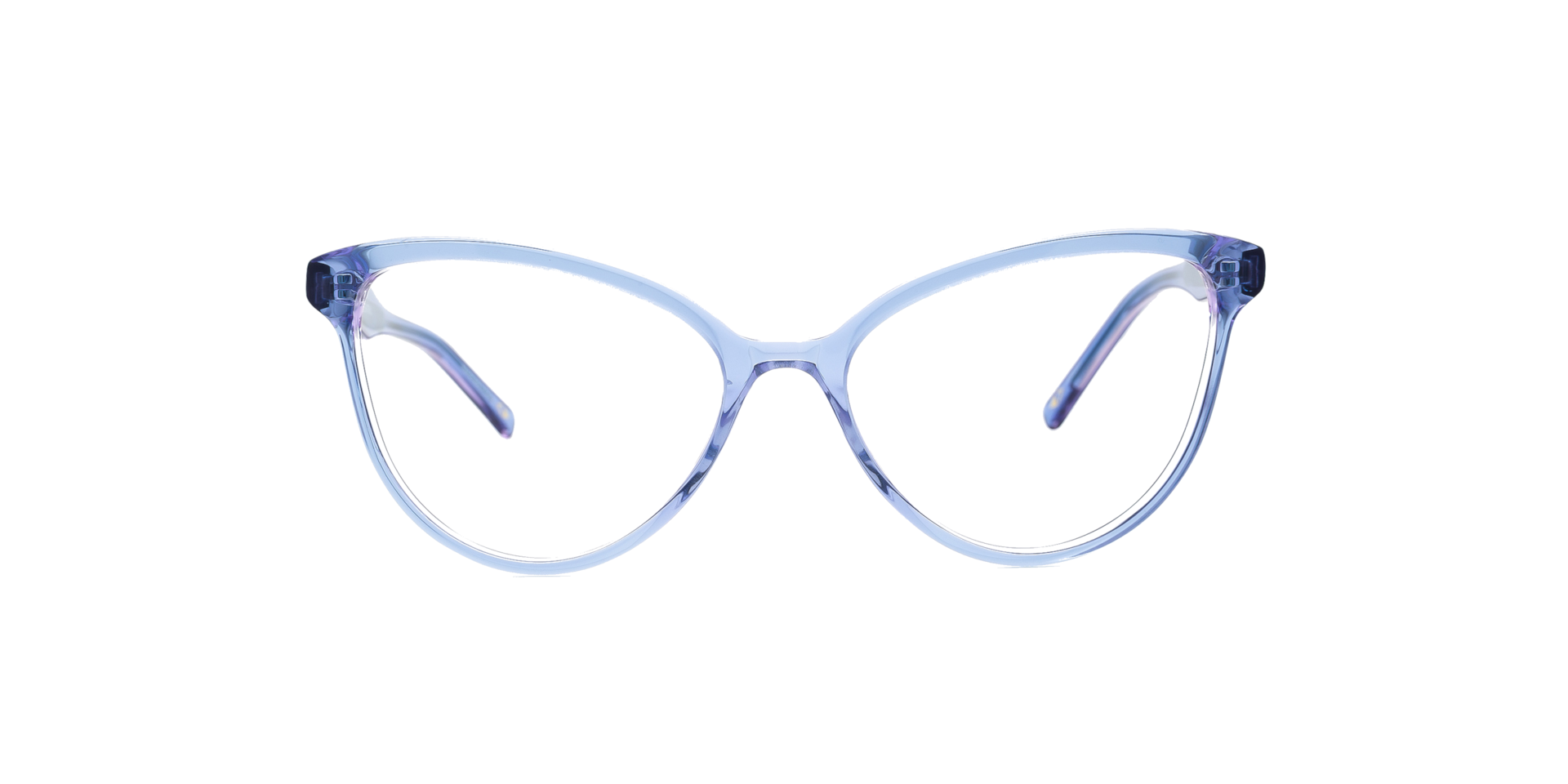 Clearly BERGEN Bilayer Crystal Blue Mauve, Size: XS