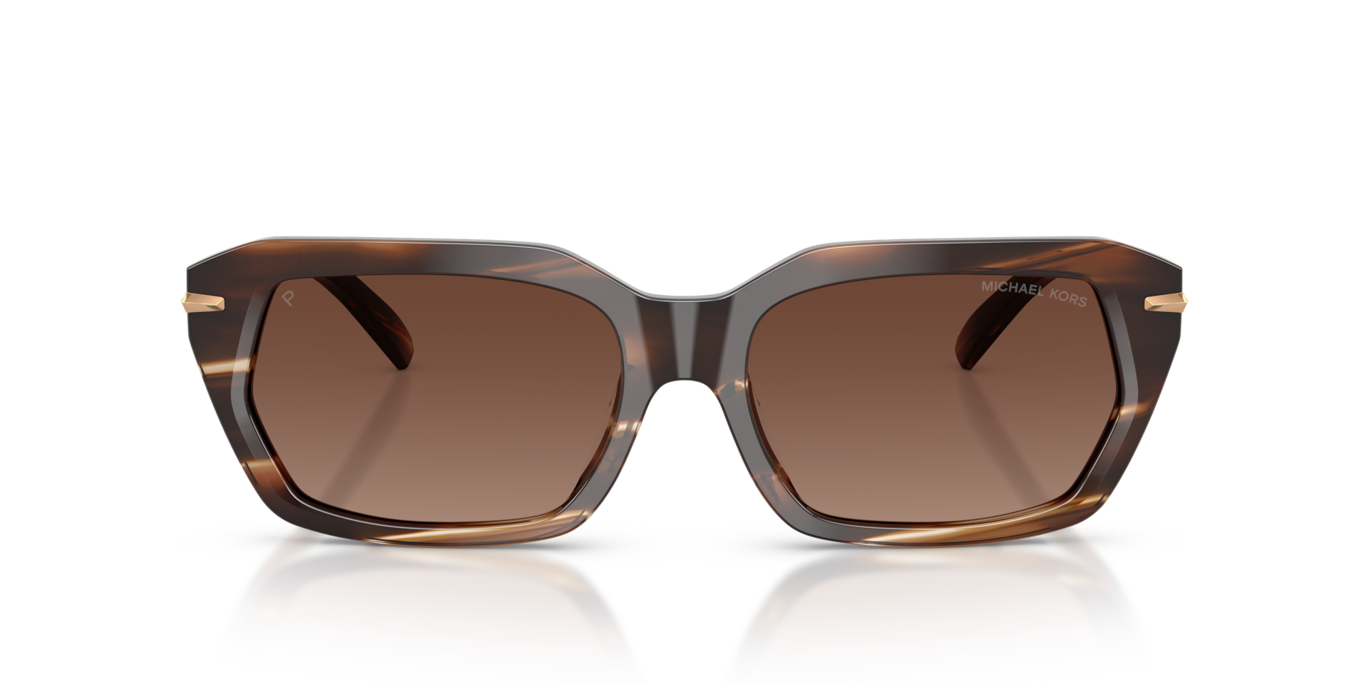 Michael Kors MK2265U LAKE TAHOE Brown Horn, Size: M