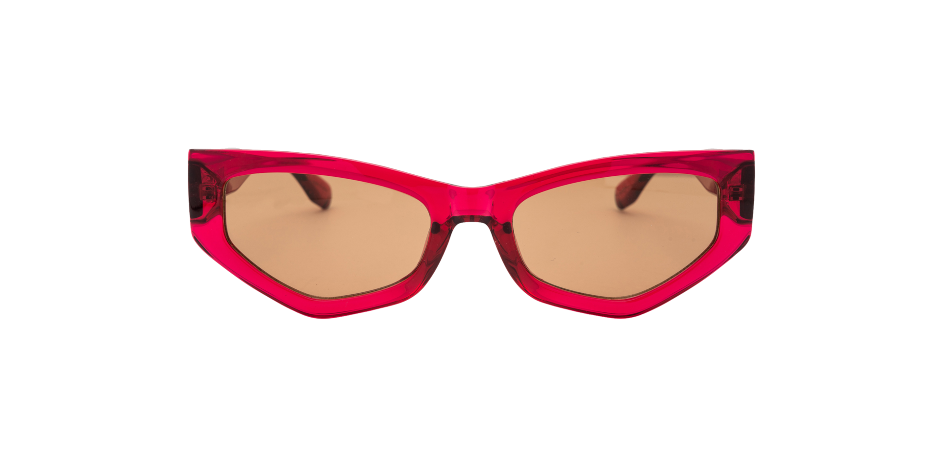 Clearly BOLD Pink Translucent Shiny, Size: L